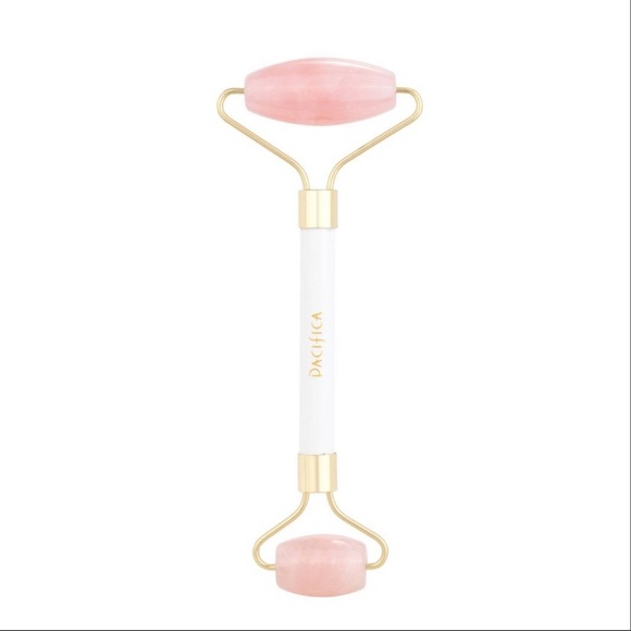 Pacifica Crystal Wand Rose Quartz Facial Roller New In Box - Picture 4 of 5